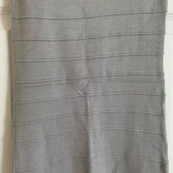 Small Bebe silver and gray dress - Picture 6 of 6